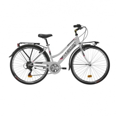 Bicicleta Boston 28 6v Cinza Claro S