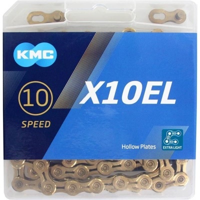 Corrente KMC X10EL 10v 114elos Dourado