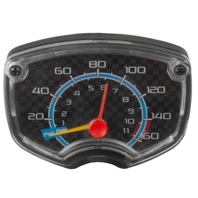 Manómetro com mostrador de 0 a 160 Psi Bar