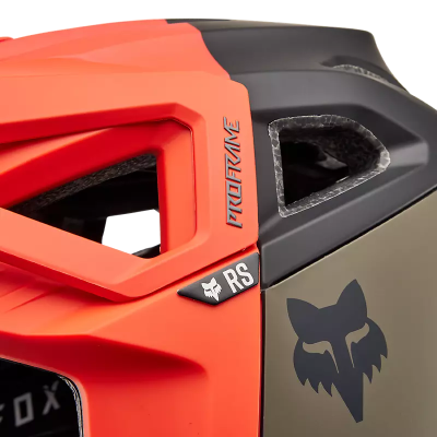 Capacete Fox Proframe RS Laranja / Preto L