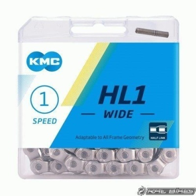 Corrente de bicicleta KMC HL1 WIDE em embalagem