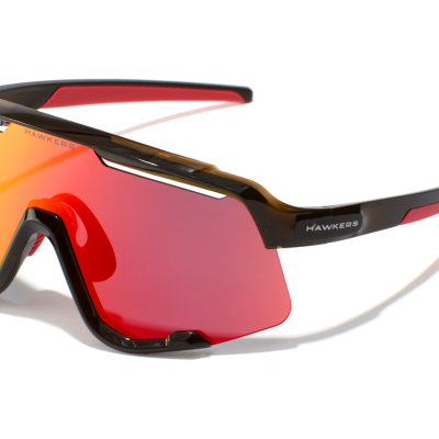 Óculos Hawkers POWER Castanho Transparente - Vermelho