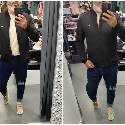 Blusão Quentinho, preto