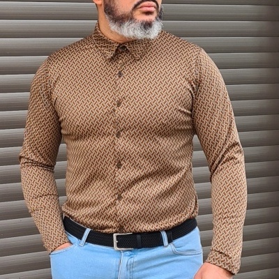 Camisa de malha com elasticidade