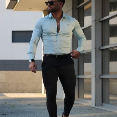 CAMISAS SLIM FIT COM ELASTICIDADE
