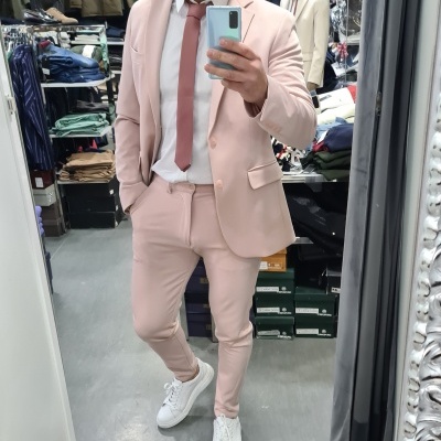 Blazer slim fit , RF:04,rosa