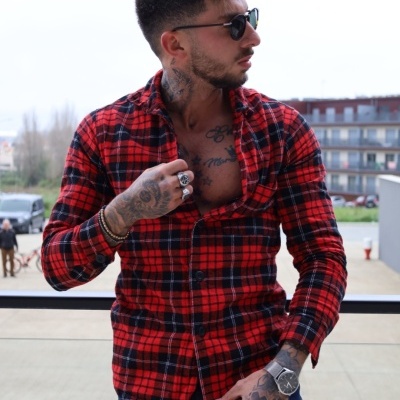 Camisa flanela xadrez