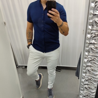 Camisa slim fit