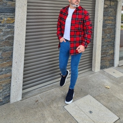 Camisa flanela xadrez