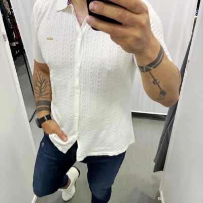 Camisa tricô ,branco