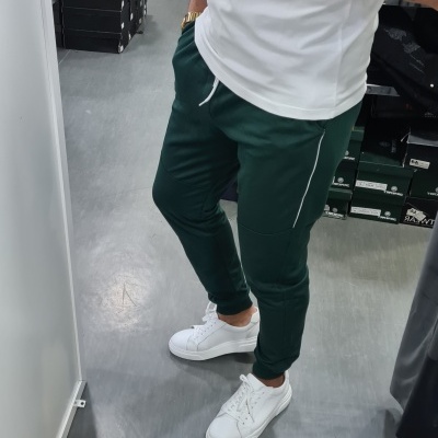 Calça fato de treino verde