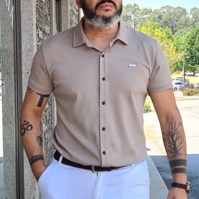 Camisa corte regular