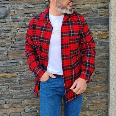 Camisa flanela xadrez