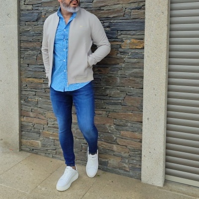 Blusão Quentinho, cinza gelo