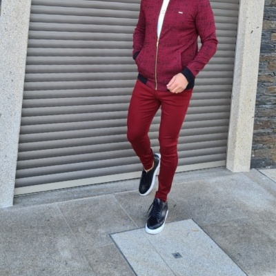 Blusão de tecido fino