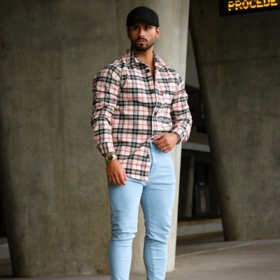 Camisa flanela xadrez