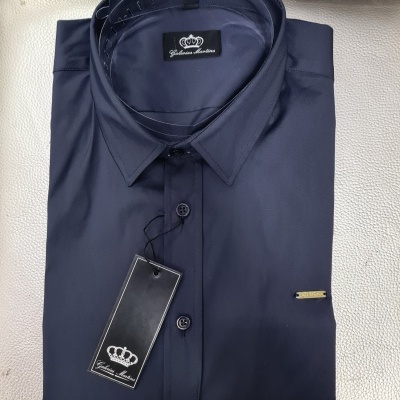 Camisa slim fit, azul