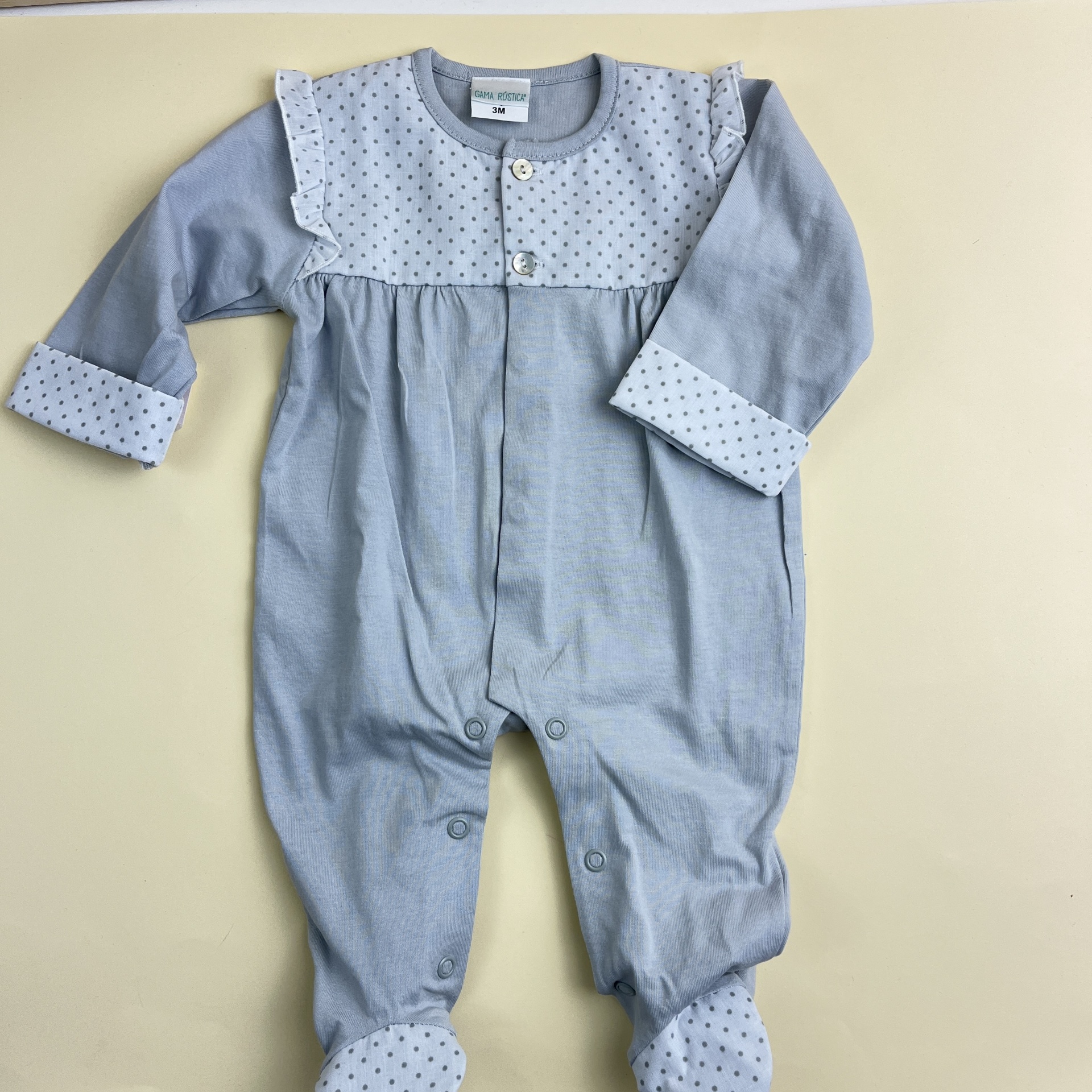 Babygrow Algodão Pintas