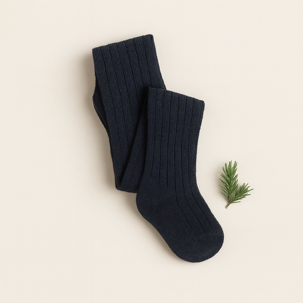 Collants Condor Caneladas Azul