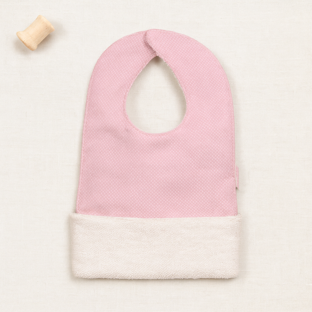 Babete Plastificado e Turco Rosa