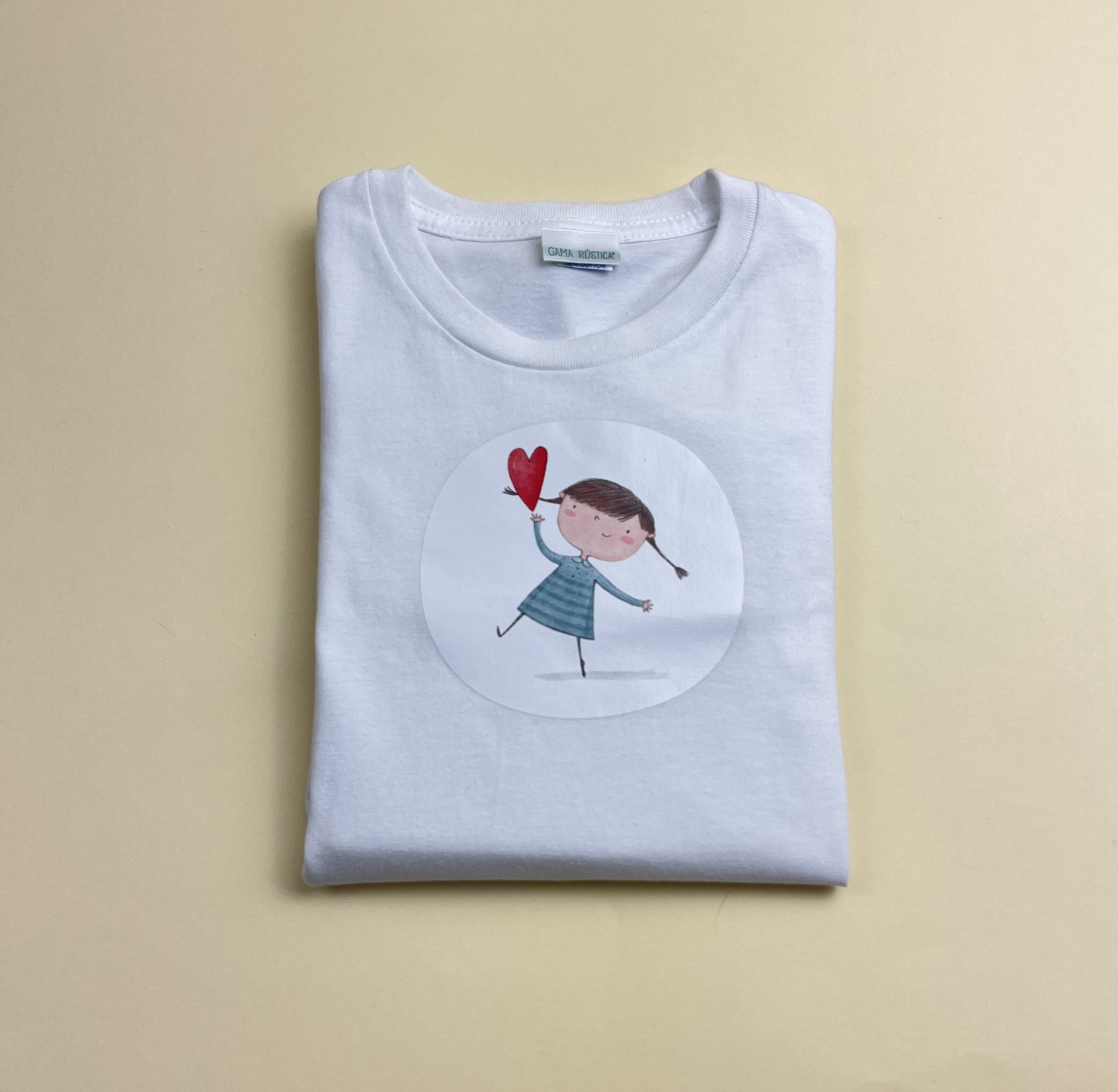 T-shirt Estampada Heart