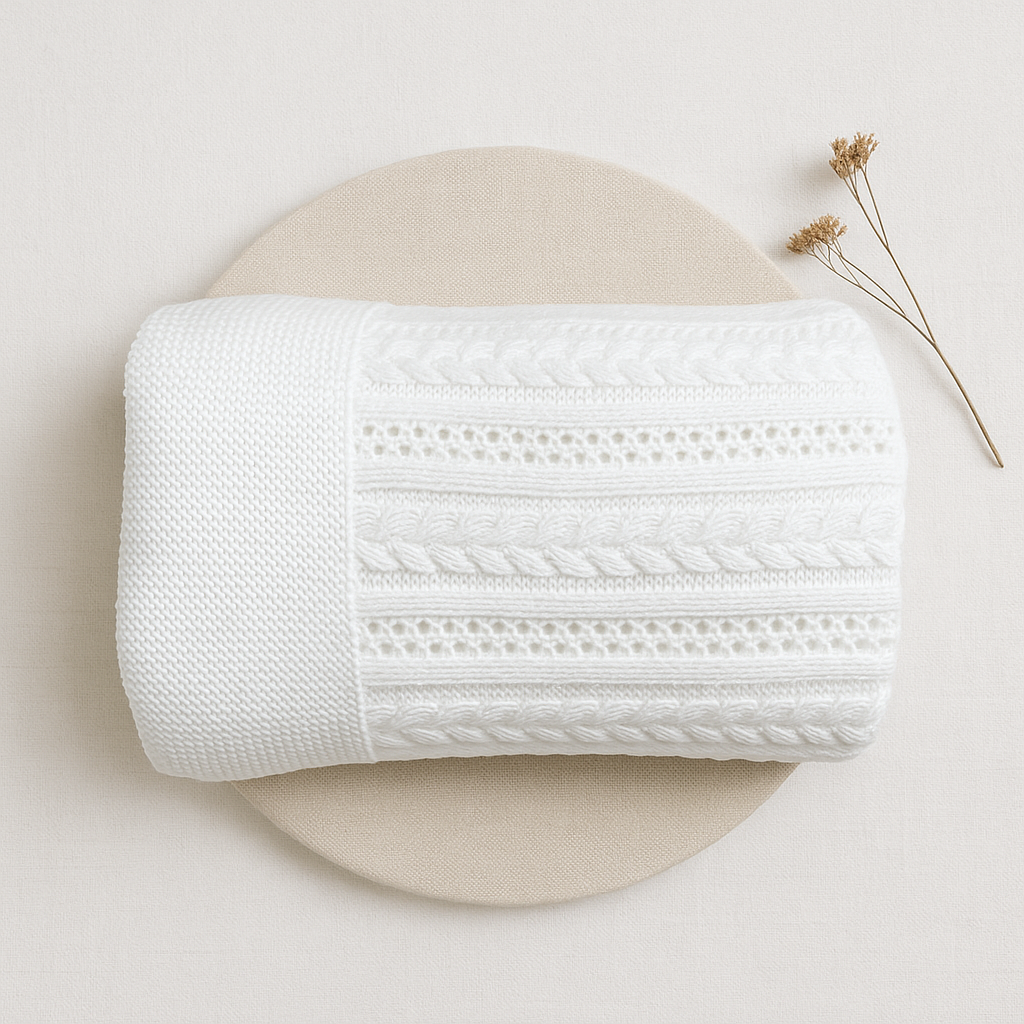 Manta Algodão Branca