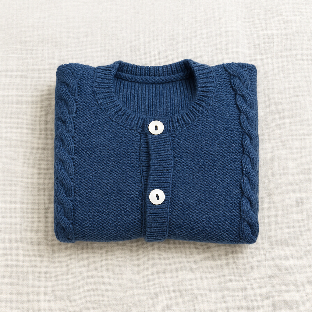 Casaco Linha Azul Escuro