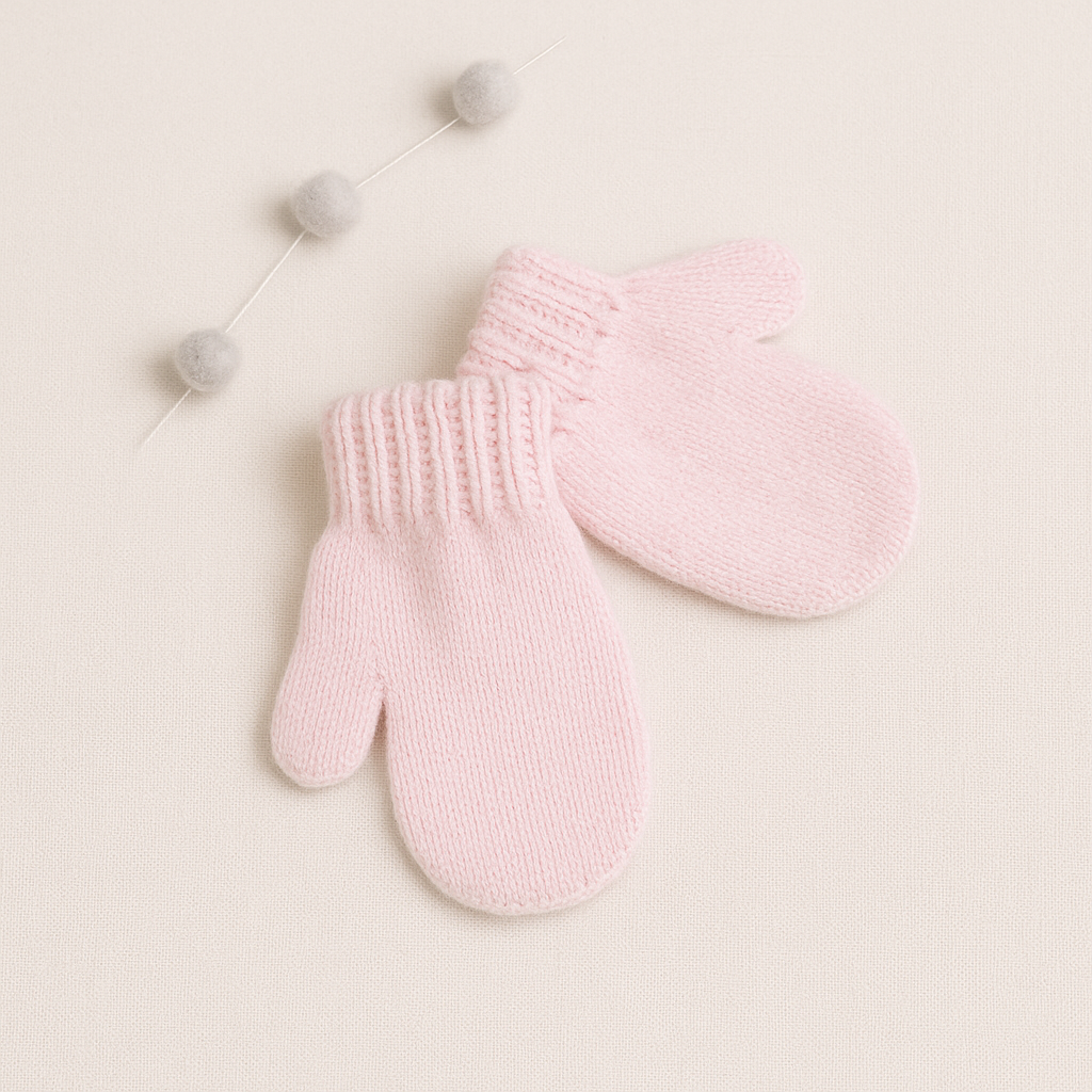 Luvas Com Dedo Rosa