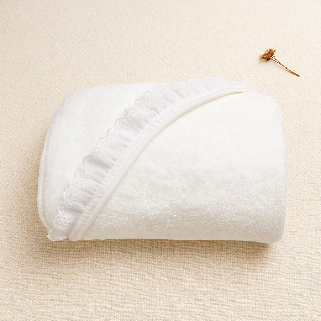 Toalha Turca Bordado Inglês