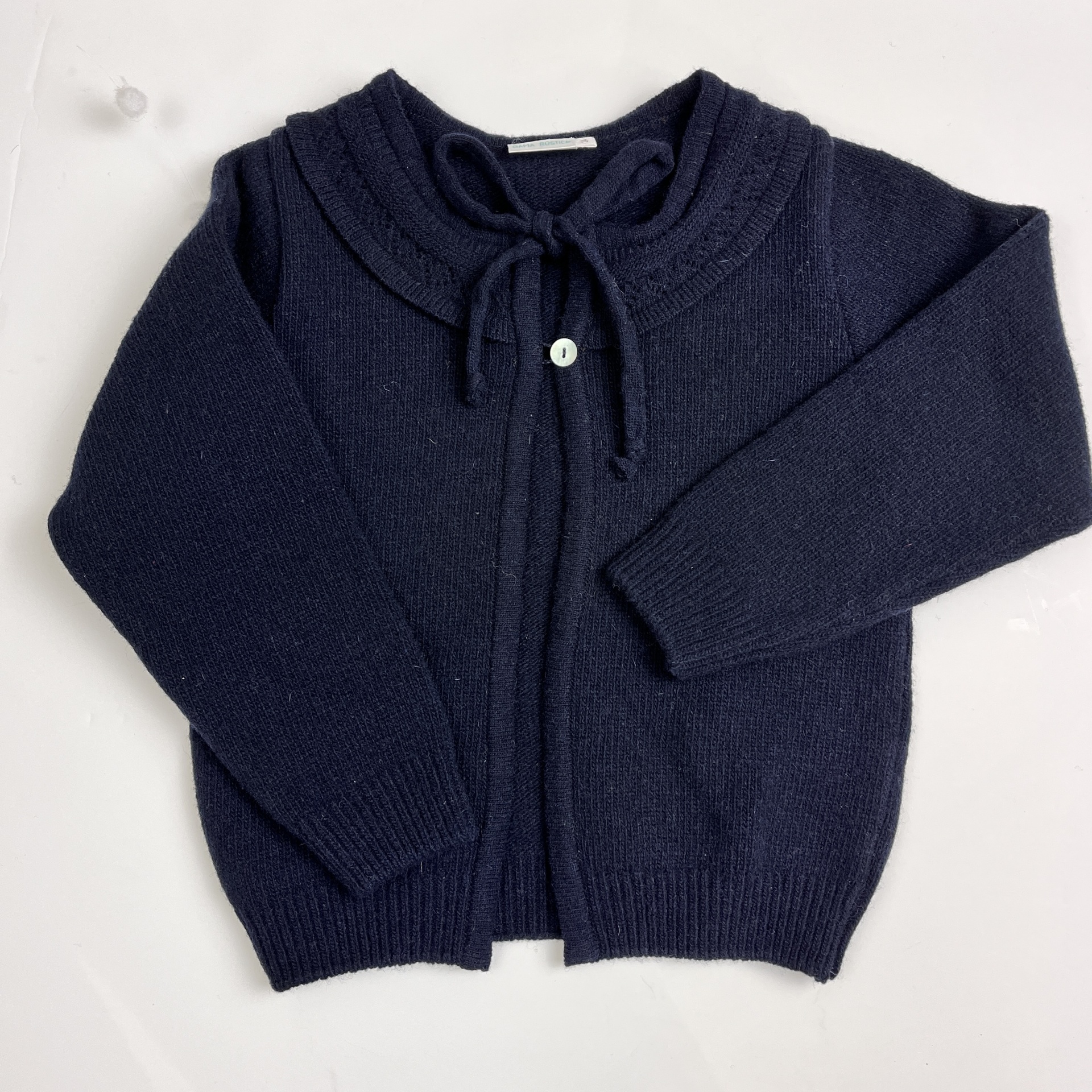 Casaco Inverno Gola Folho Azul