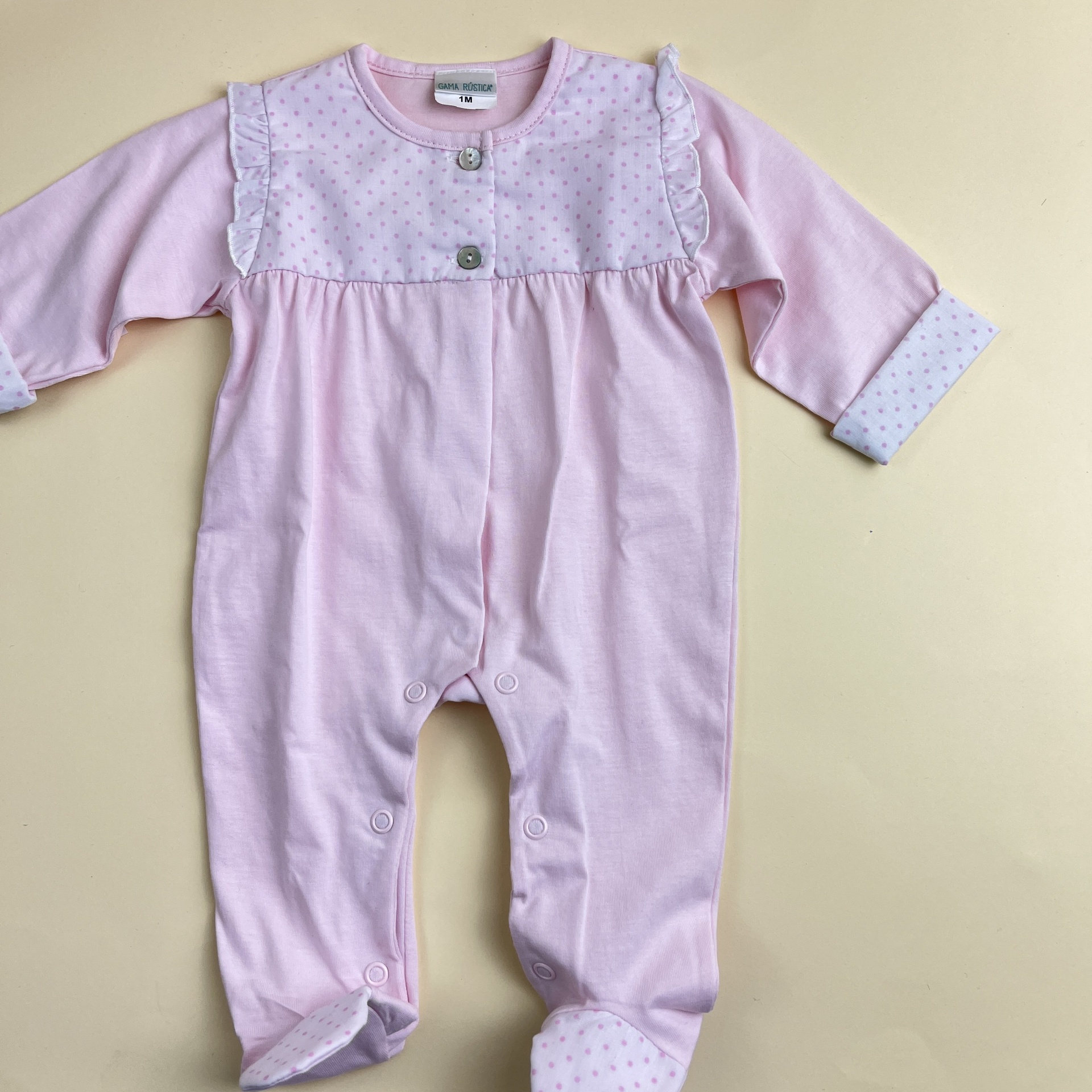 Babygrow Algodão Pintas