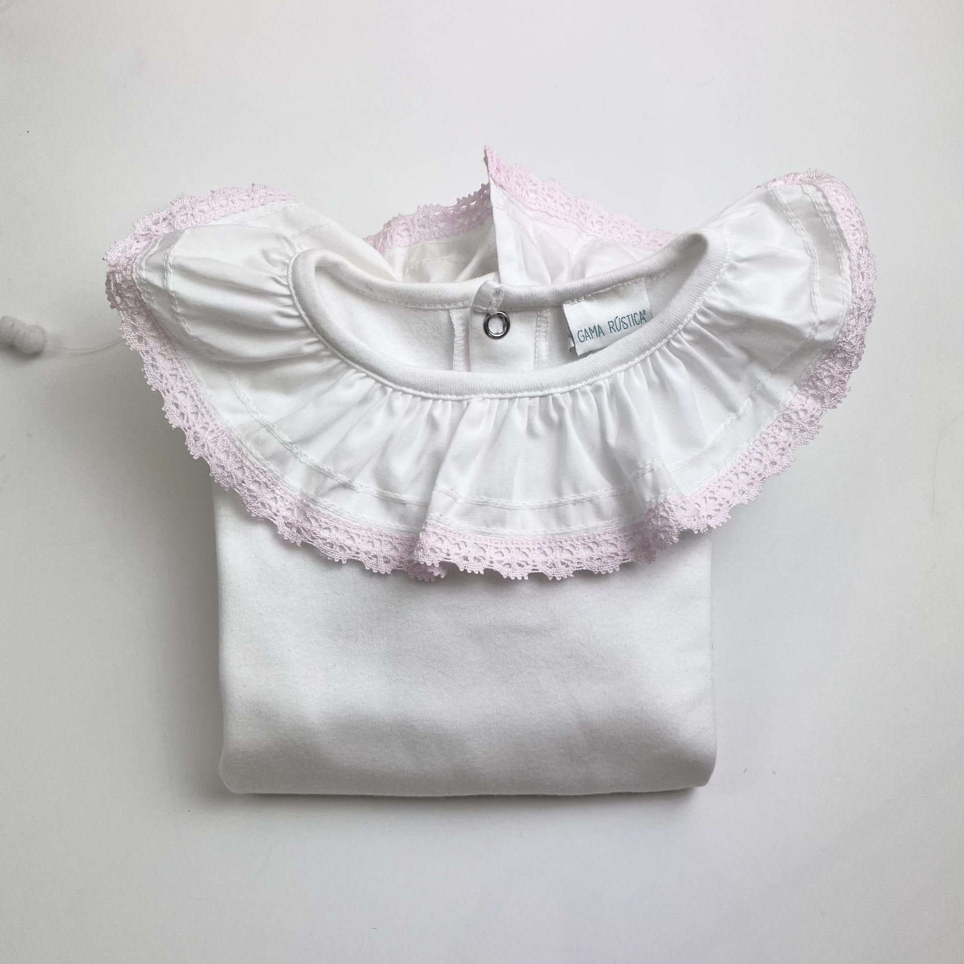 Camisola Inverno Folho Rosa