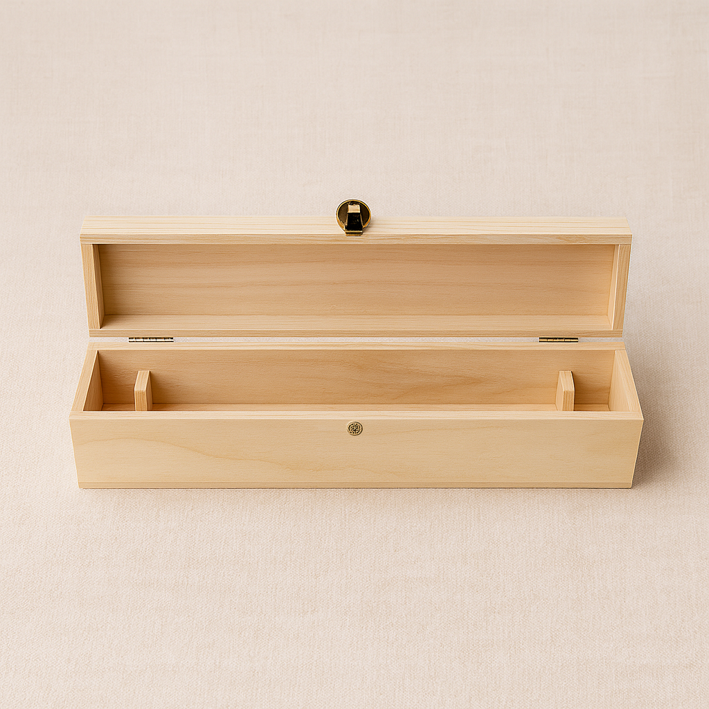 Caixa Madeira Vela Batizado