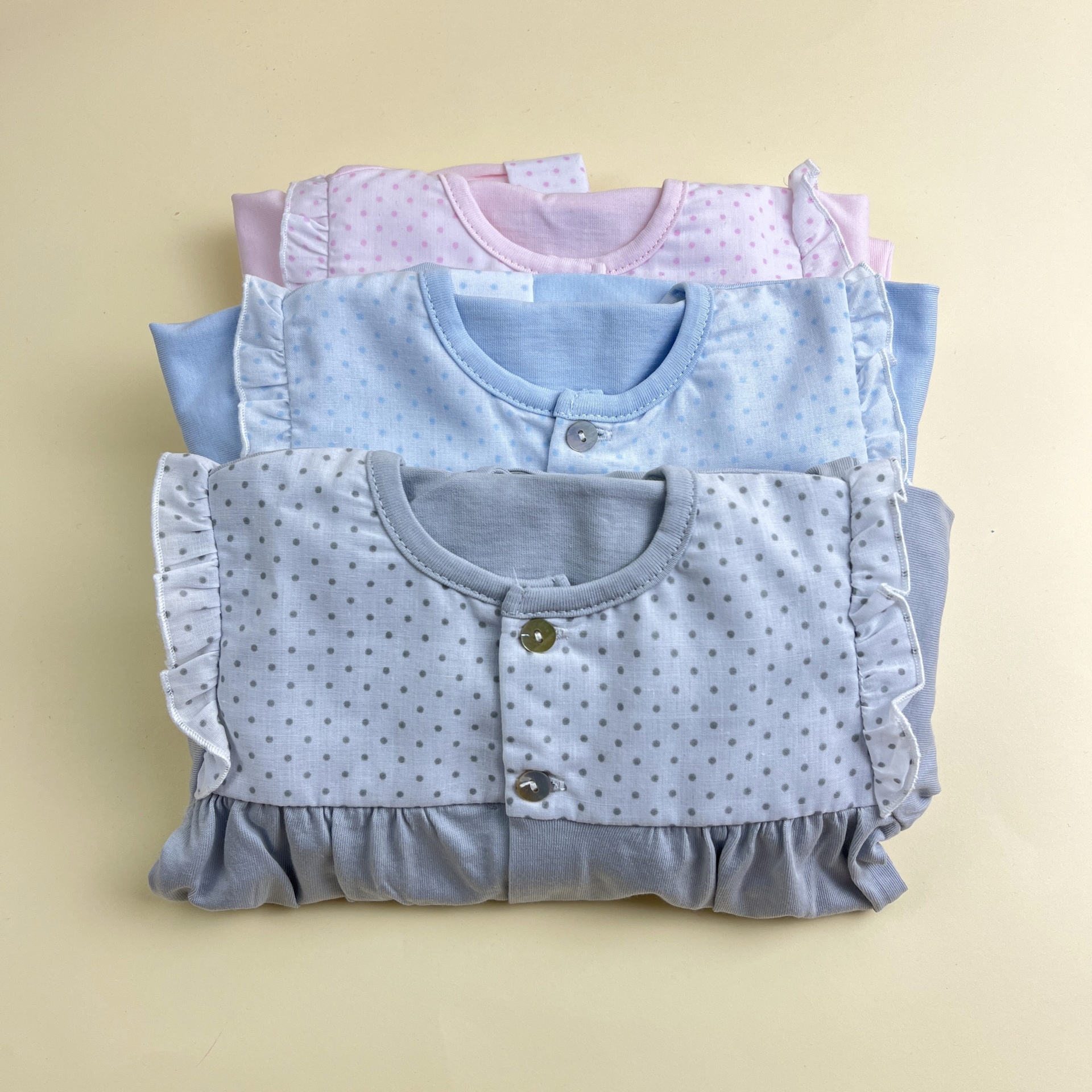 Babygrow Algodão Pintas