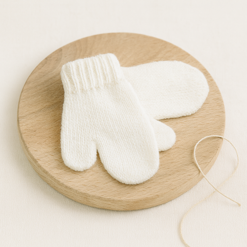 Luvas Com Dedo Brancas