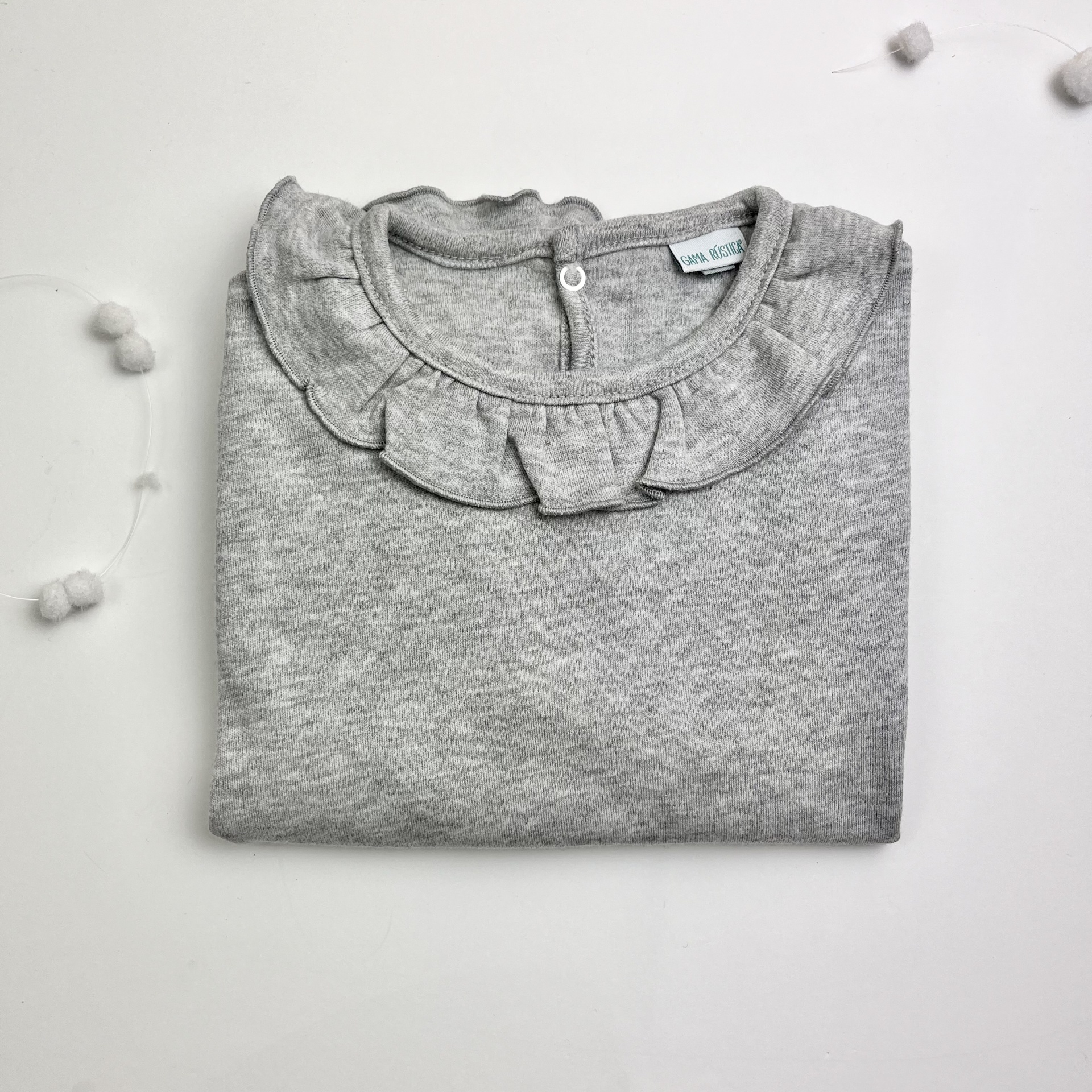 Camisola Folho Cinza