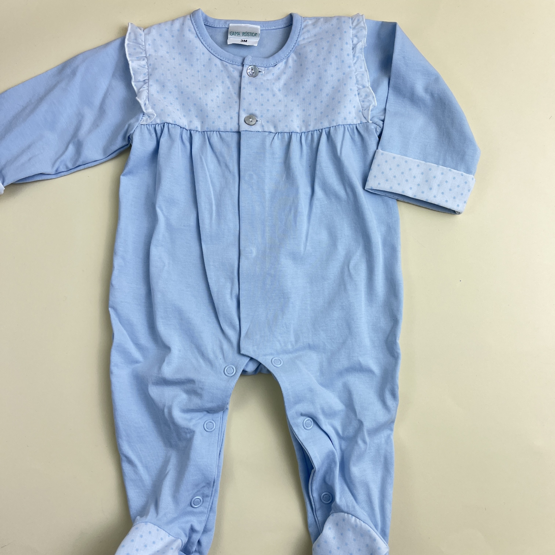 Babygrow Algodão Pintas