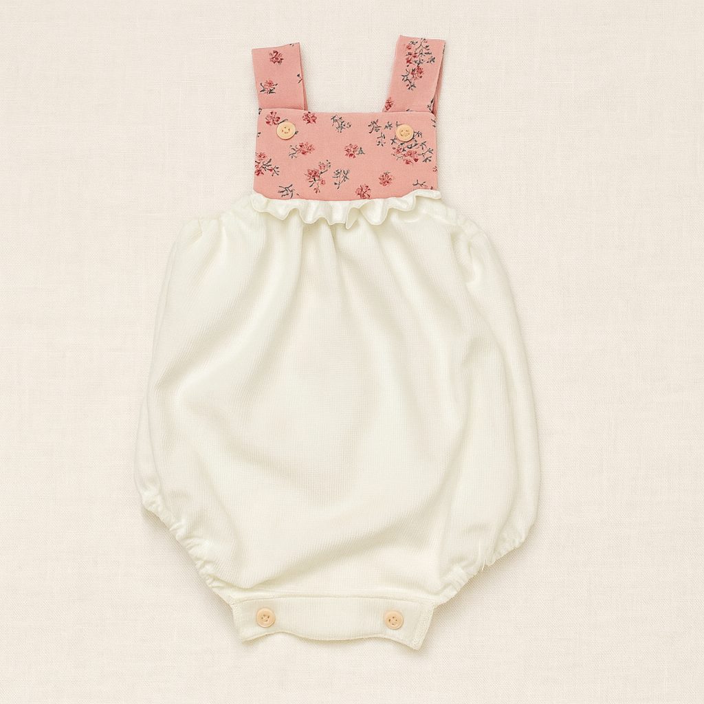 Fofo Flores Rosa e Bombazine