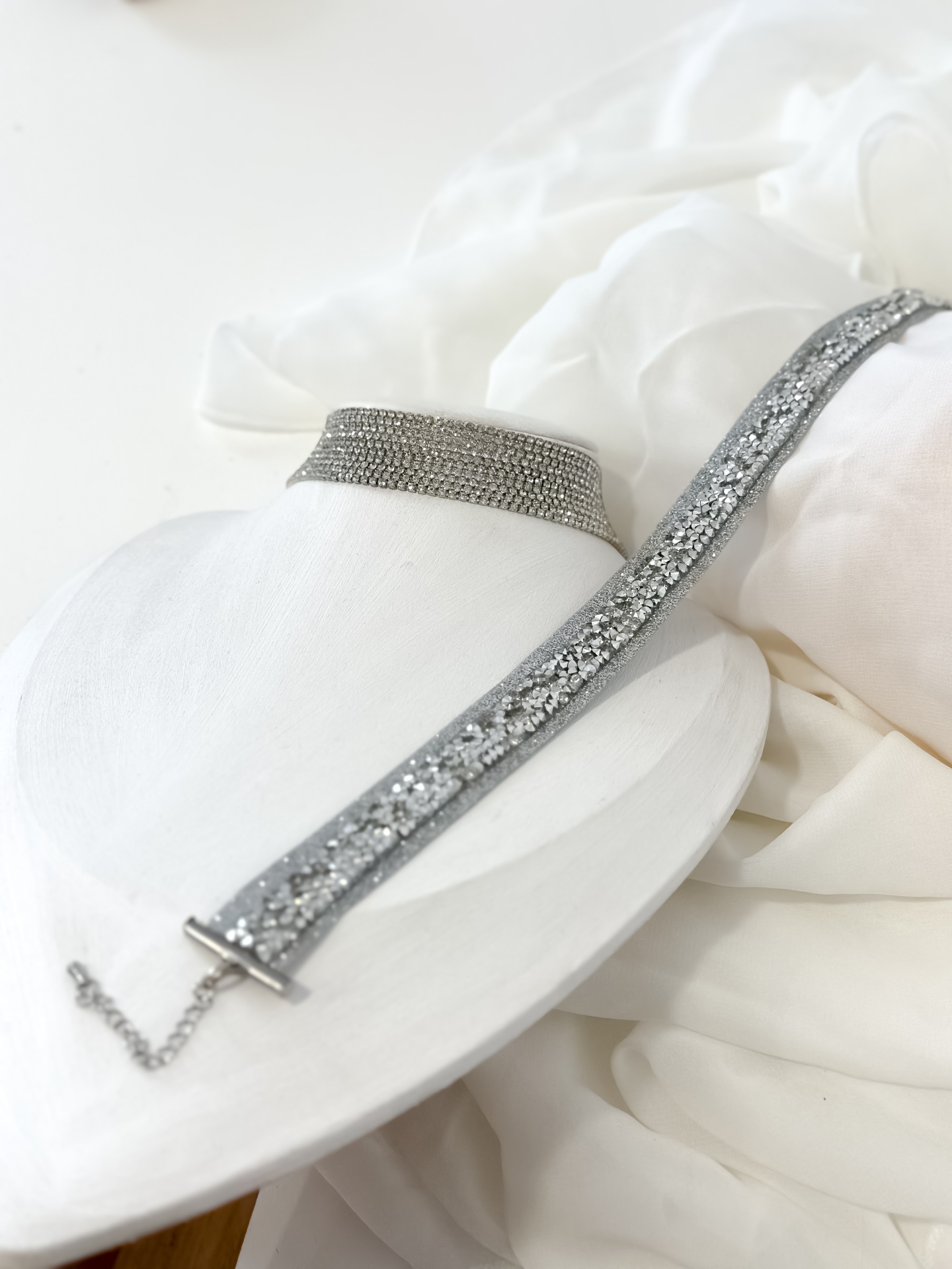 Gargantilha prateada Gargantilha prateada