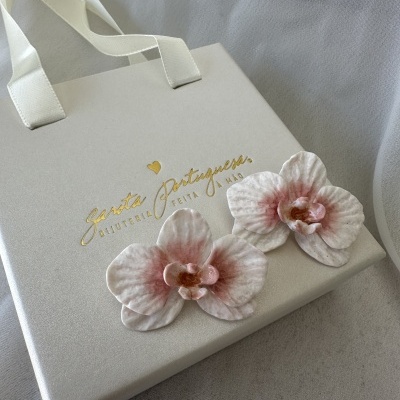 Mini Orquídeas pintadas