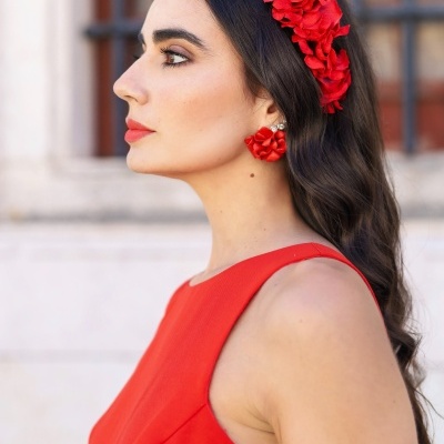 Hortênsias Vermelhas