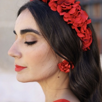 Hortênsias Vermelhas