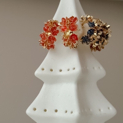 Argolas floridas pequenas