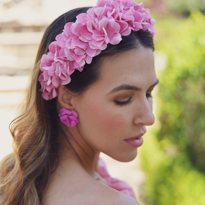 Hortênsias Rosa claro