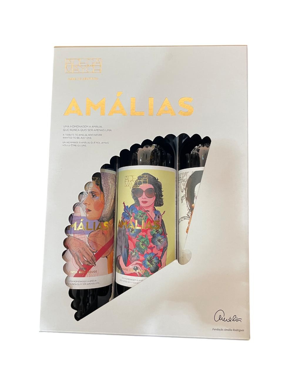&#x23;252&#x20;Conjunto&#x20;Alentejo&#x20;Adega&#x20;Mayor&#x20;Amalias&#x20;3un&#x20;75cl