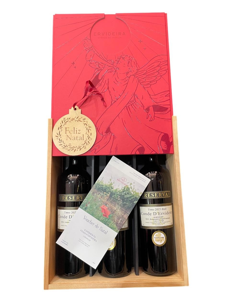 &#x23;254&#x20;Conjunto&#x20;Conde&#x20;D&#x00B4;Ervideira&#x20;Tinto&#x20;Reserva&#x20;3un&#x2B;Voucher&#x20;Experiencia&#x20;2&#x20;pessoas