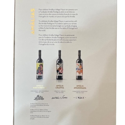 &#x23;252&#x20;Conjunto&#x20;Alentejo&#x20;Adega&#x20;Mayor&#x20;Amalias&#x20;3un&#x20;75cl