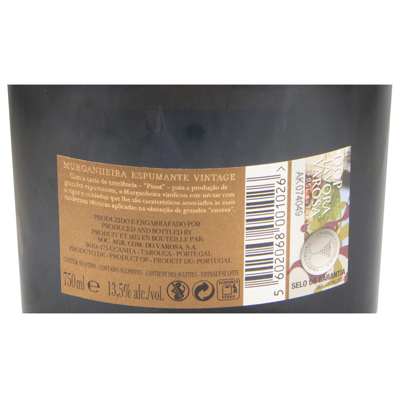 Espumante Murganheira Vintage Pinot 2015 Com Caixa Espumante Murganheira Vintage Pinot 2015 Com Caixa