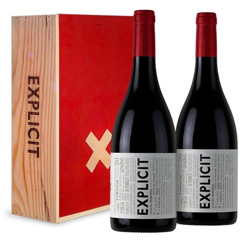 Conjunto 2 Garrafas Explicit Tinto 2022 Conjunto 2 Garrafas Explicit Tinto 2022