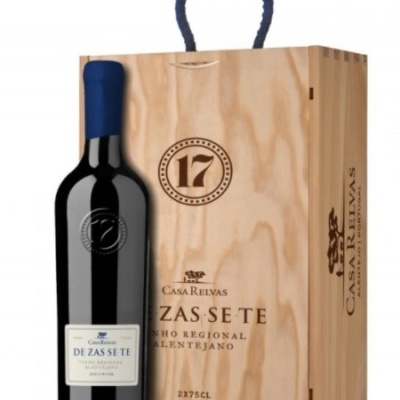Conjunto 2 Garrafas Casa Relvas Dezassete Tinto 2023